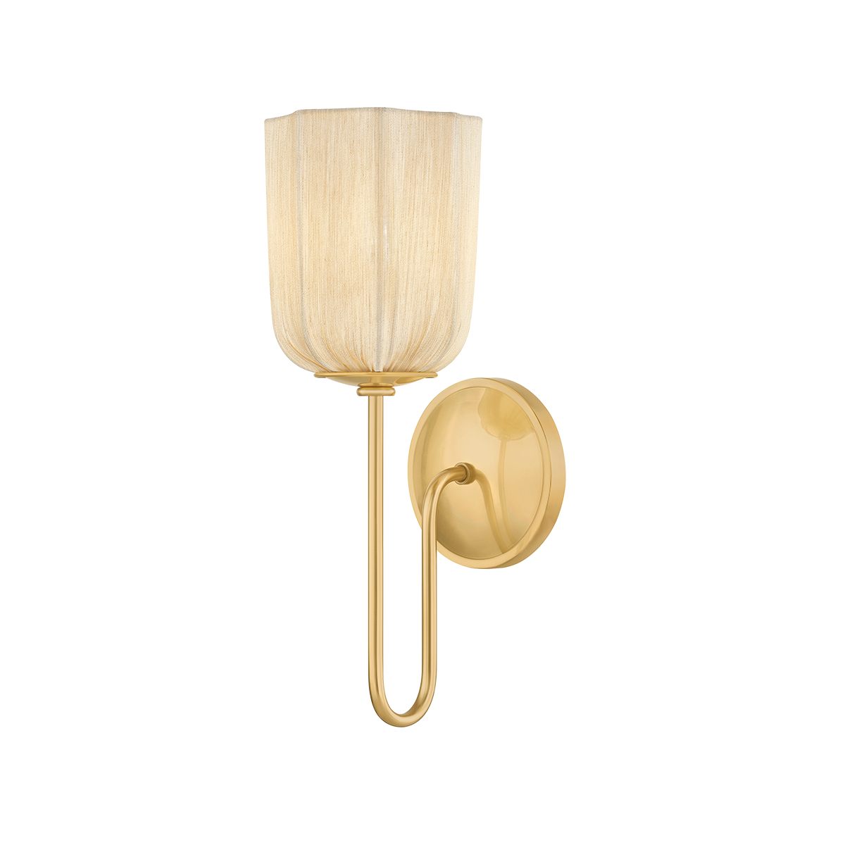 Mitzi Canada - H1094101-AGB - Une lampe Murale - Samantha - Laiton vieilli