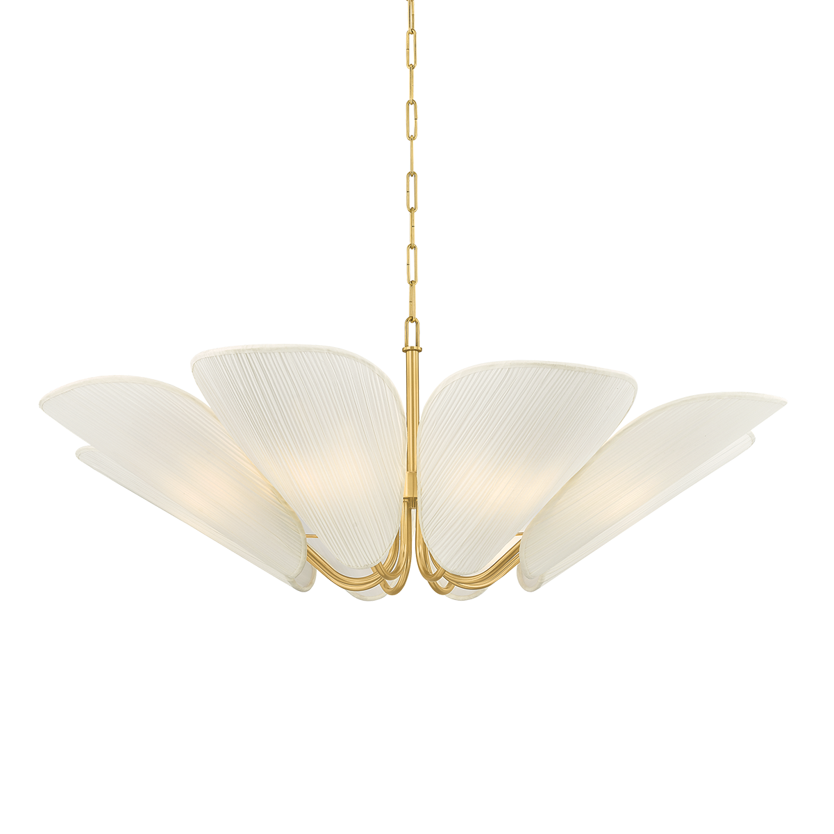 Mitzi Canada - H1095808-AGB - Huit lumières Suspendu - Winifred - Laiton vieilli