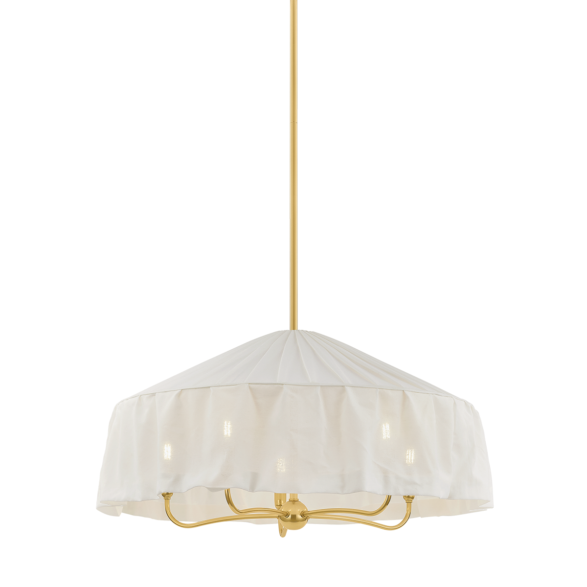 Mitzi Canada - H1109805-AGB - Cinq lumières Suspension - Shivonne - Laiton vieilli