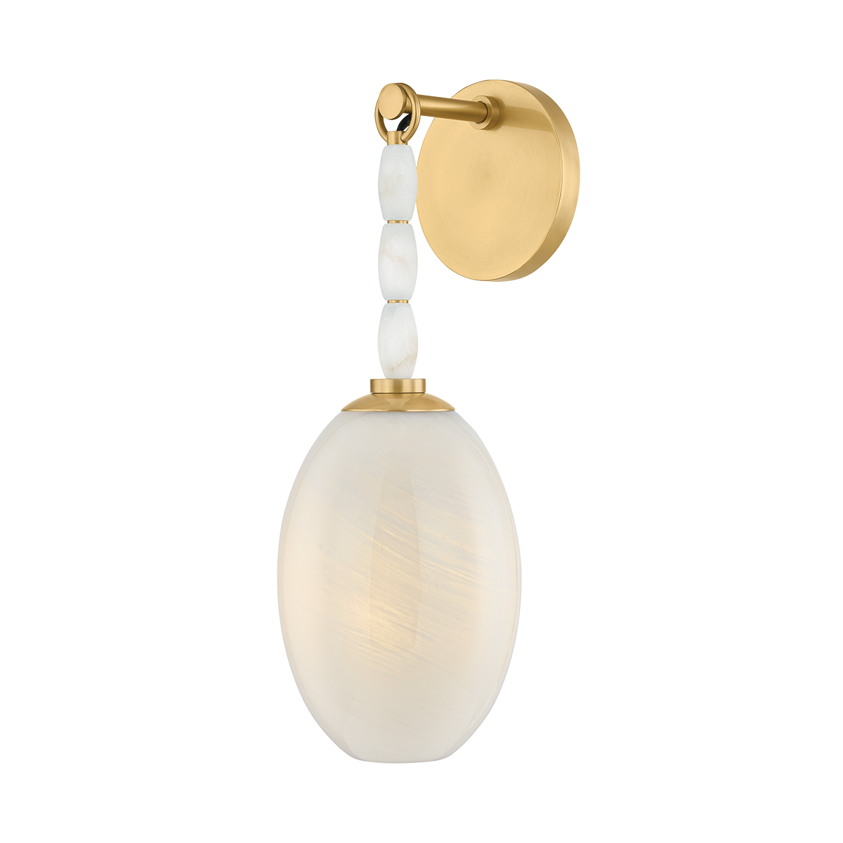 Mitzi Canada - H1124101-AGB - Une lampe Murale - Yolanda - Laiton vieilli