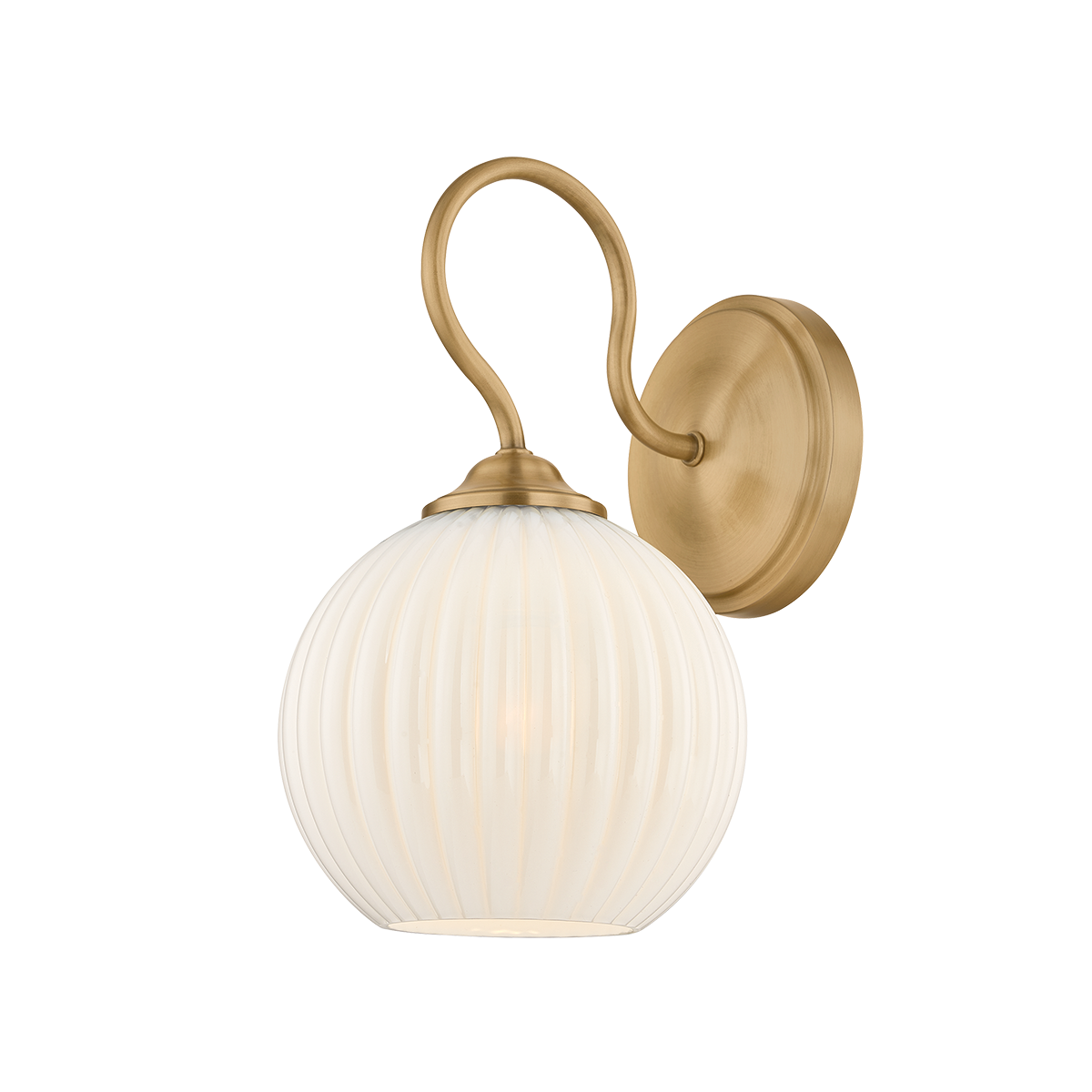 Mitzi Canada - H1130101-PBR - Une lampe Murale - Vida - Laiton patiné