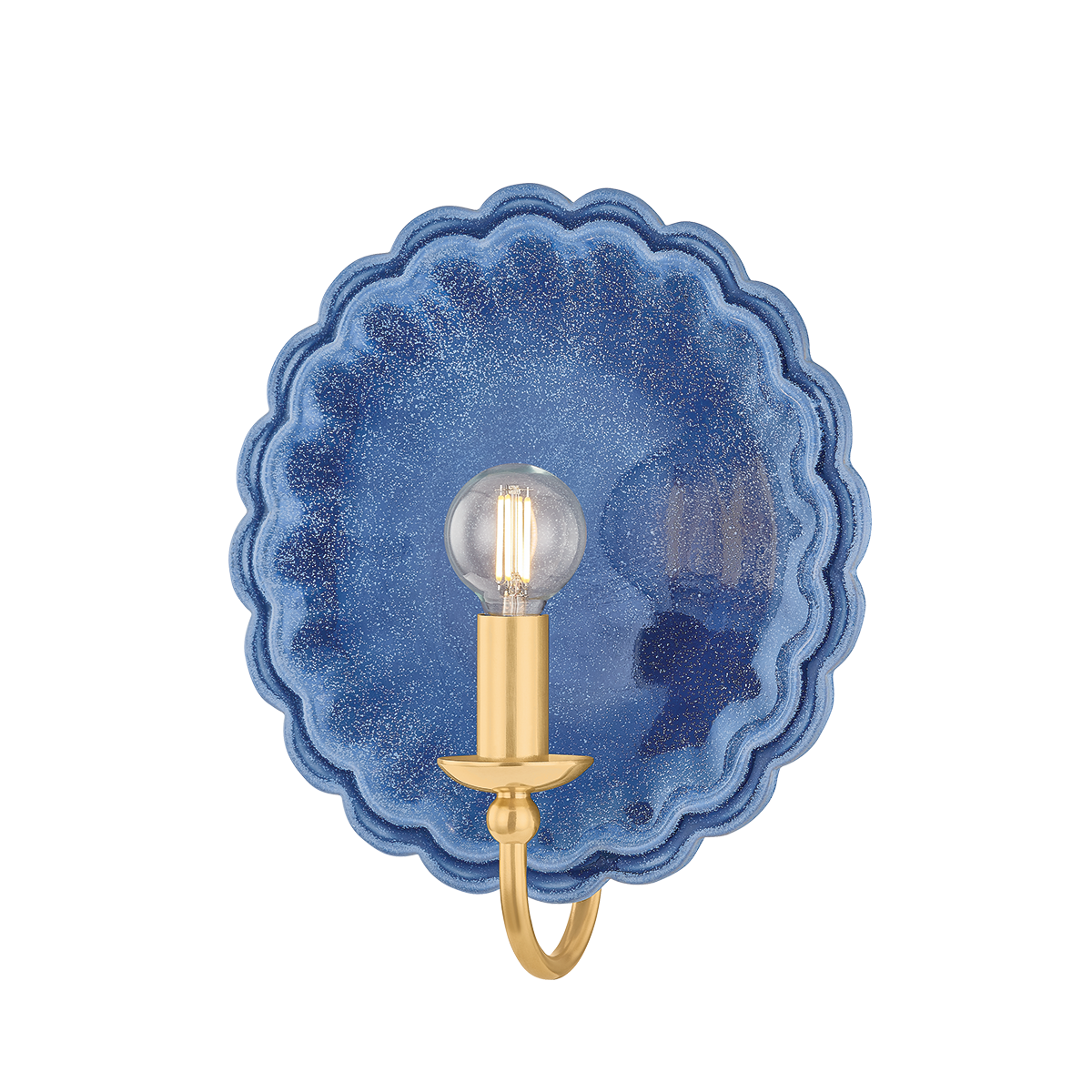 Mitzi Canada - H1140101-AGB/CIW - Une lampe Murale - Paulette - Laiton vieilli