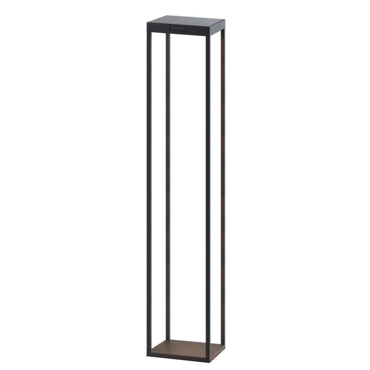 Zafferano America H6143-1100 Radia LED Solar Lamp in Antrachite