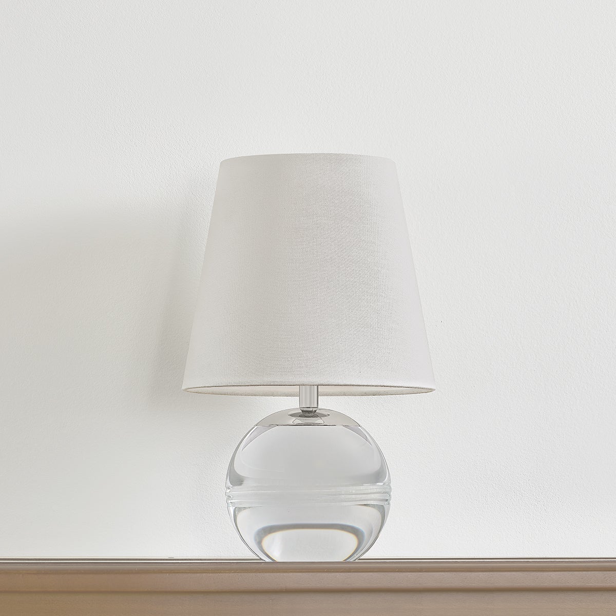 Mitzi HL1046201-PN Nicole Rechargeable Table Lamp in Polished Nickel