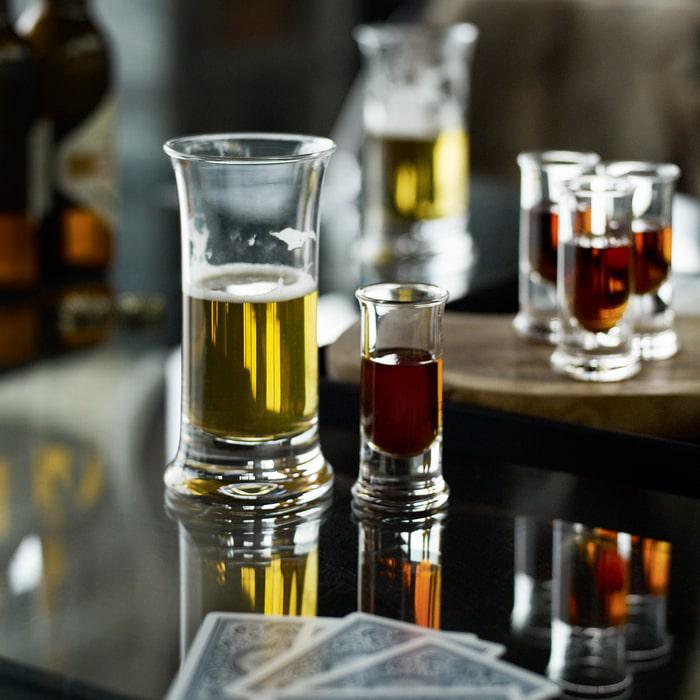 Holmegaard 4321812 No. 5 Beer Glass in Clear