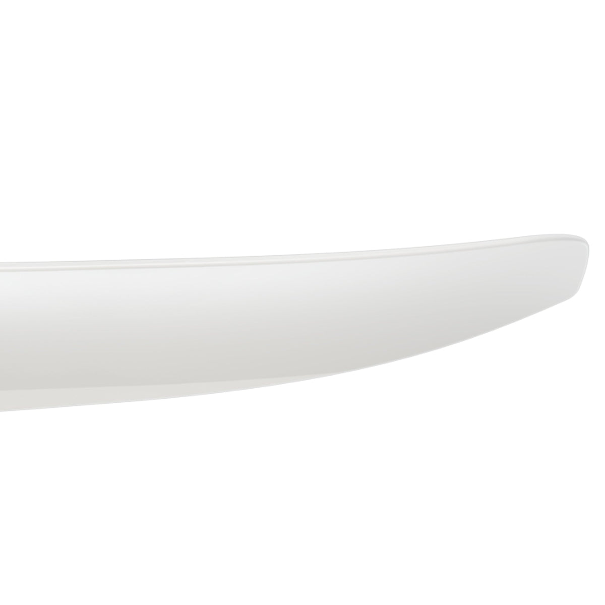 Plafonnier extérieur à DEL Hugo de Kuzco Lighting CF72942-WH Ventilateur en blanc mat