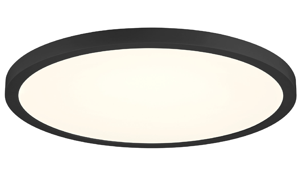 Eurofase 47521-025 Artemis 5-CCT LED Round Flush Mount in Matte Black