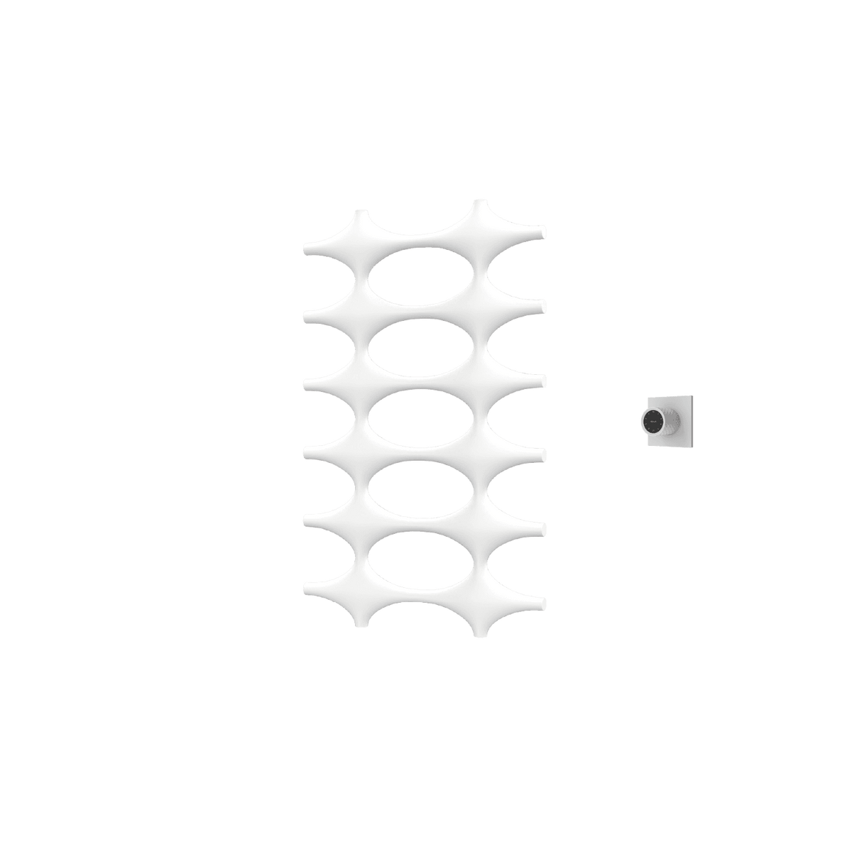P&Bhusri K015-M-MWH-XM K015 Towel Warmer in Mist White