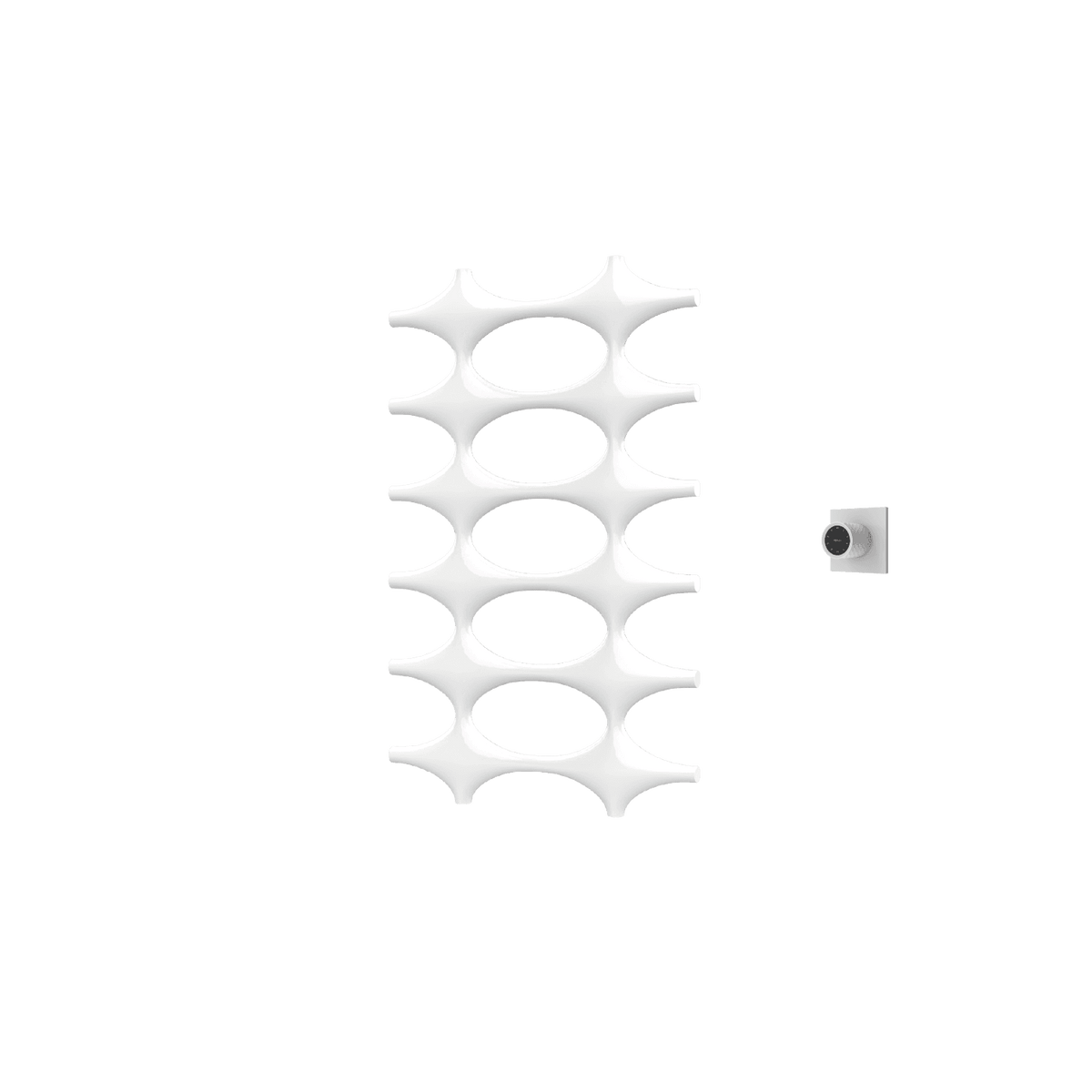 P&Bhusri K015-M-PWH-XM K015 Towel Warmer in Porcelain White