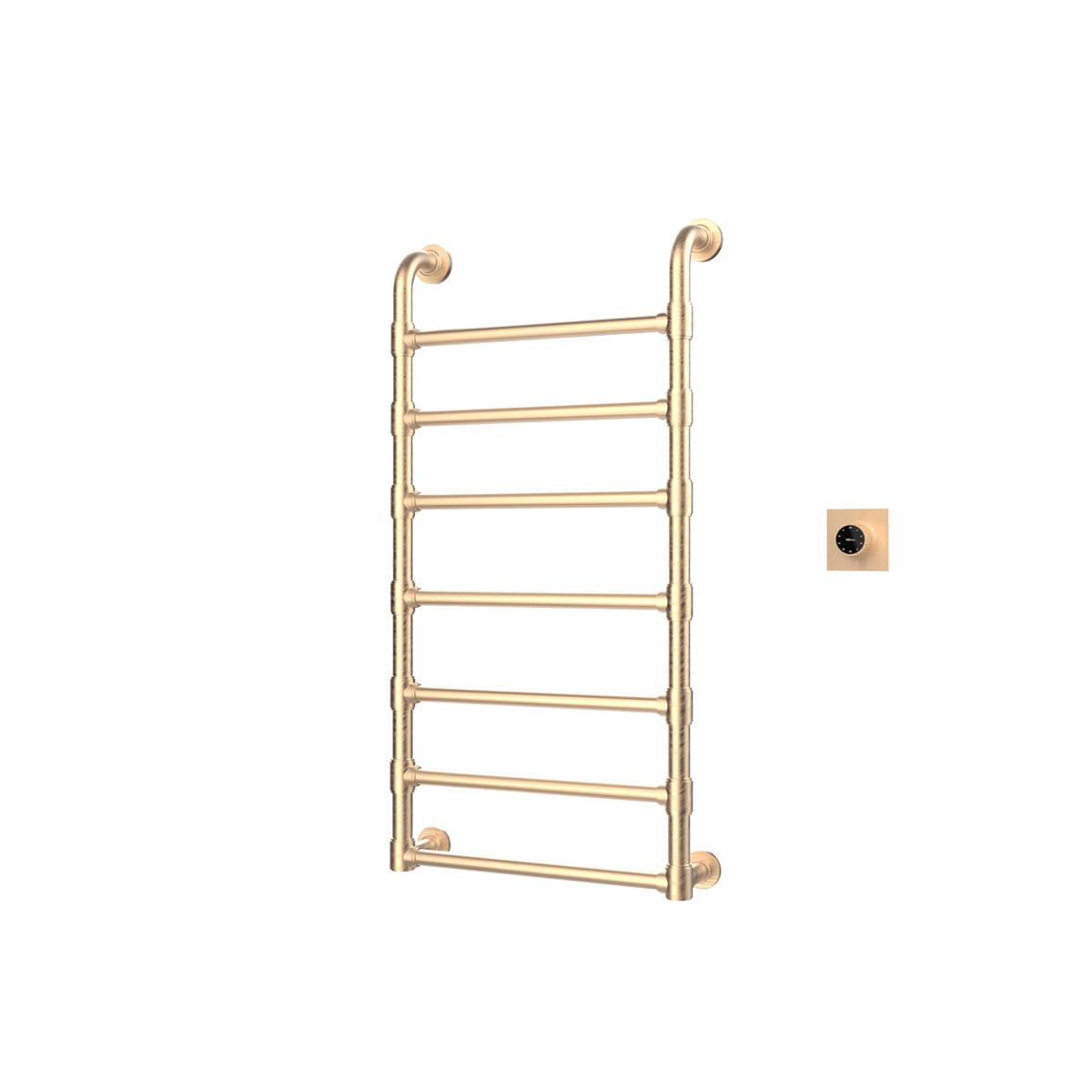 P&Bhusri K05-M-BBZ-XM K05 Towel Warmer in PVD Brushed Bronze