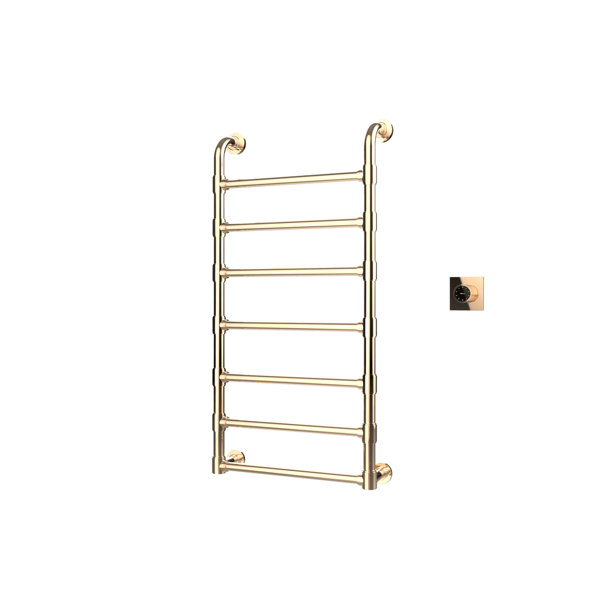 P&Bhusri K05-M-PBZ-XM K05 Towel Warmer in PVD Polished Bronze