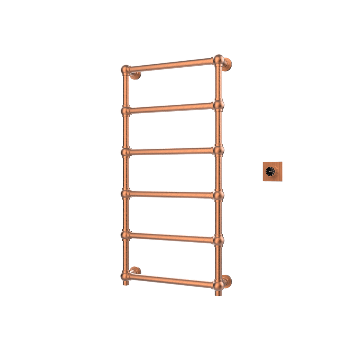 P&Bhusri K06-L-BRG-XM K06 Towel Warmer in PVD Brushed Rose Gold