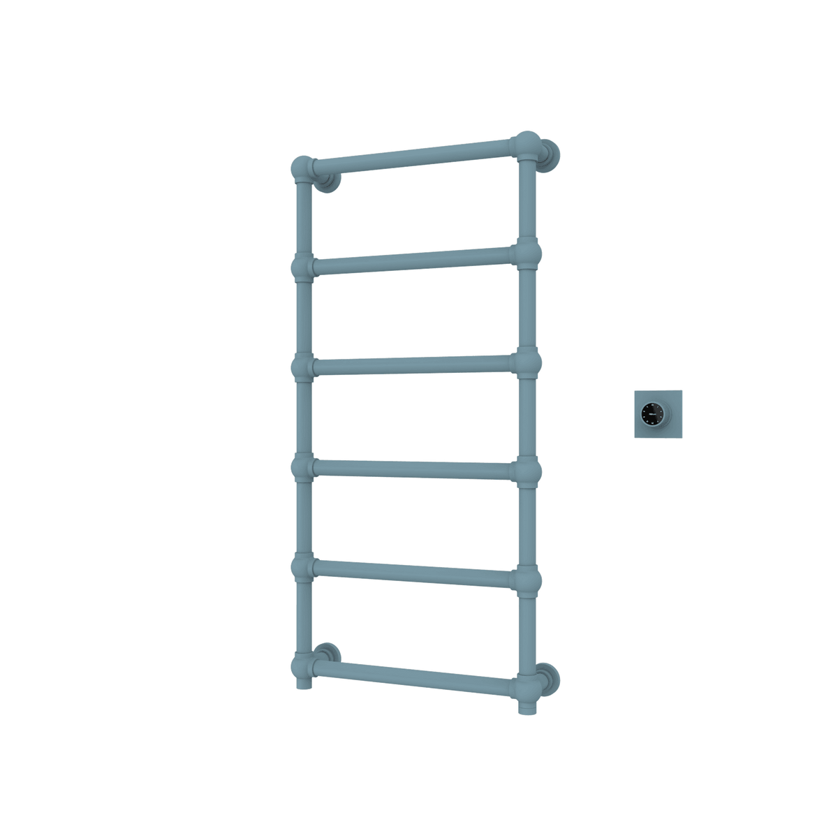 P&Bhusri K06-L-CHR-LGD-XM K06 Towel Warmer in Chrome - PVD Luxury Gold