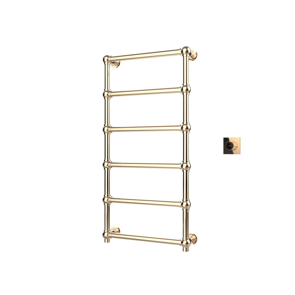 P&Bhusri K06-L-PBZ-XM K06 Towel Warmer in PVD Polished Bronze