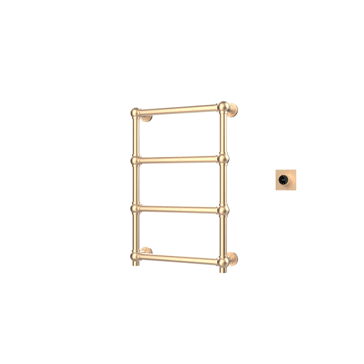 P&Bhusri K06-M-BBZ-XM K06 Towel Warmer in PVD Brushed Bronze