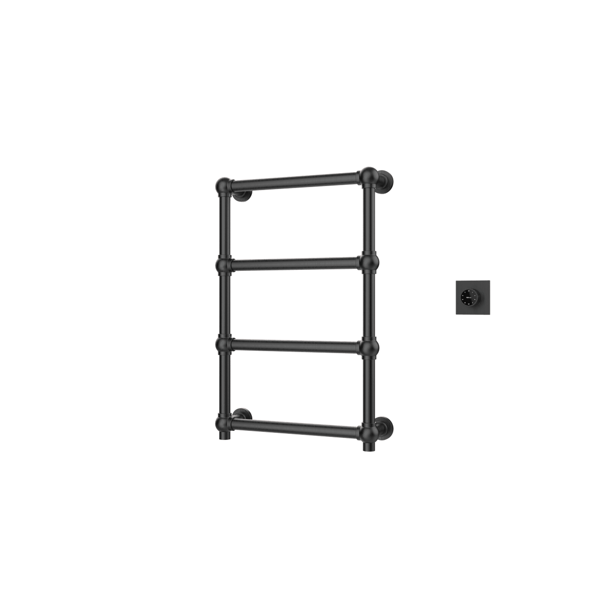 P&Bhusri K06-M-CHR-LGD-XM K06 Towel Warmer in Chrome - PVD Luxury Gold