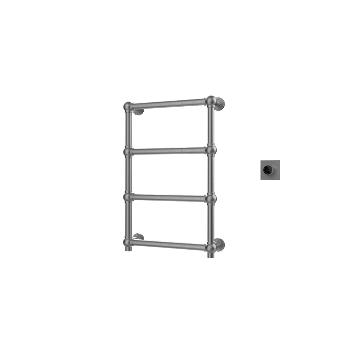 P&Bhusri K06-M-GML-XM K06 Towel Warmer in PVD Gun Metal