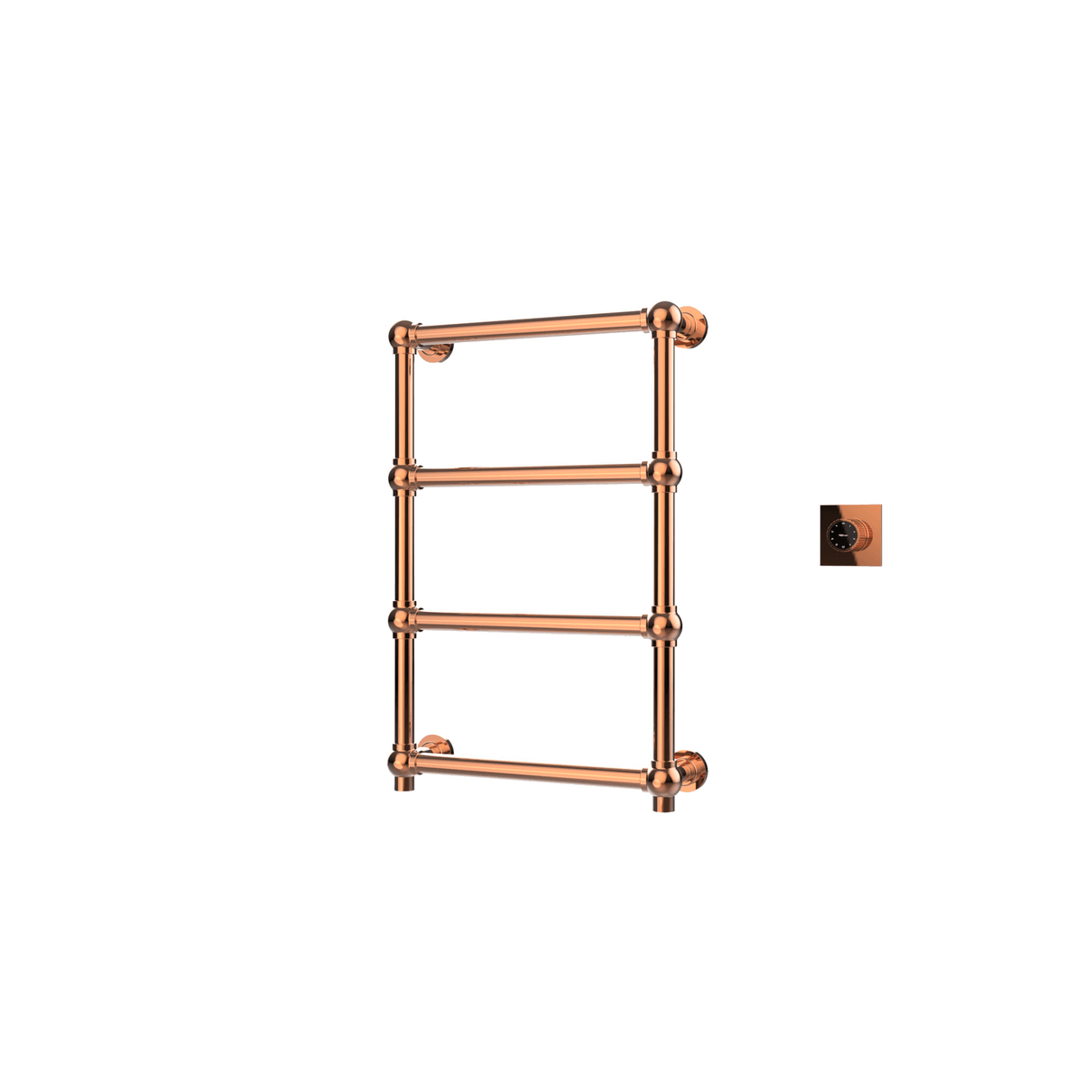 P&Bhusri K06-M-RGD-XM K06 Towel Warmer in PVD Polished Rose Gold
