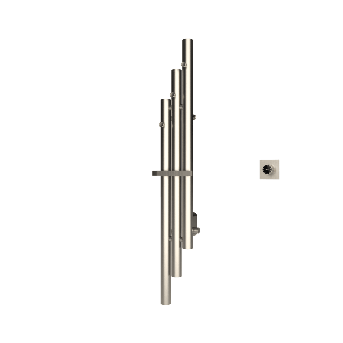 P&Bhusri K102-M-BNI-XM K102 Towel Warmer in PVD Brushed Nickel