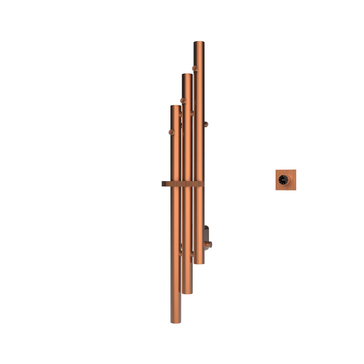 P&Bhusri K102-M-BRG-XM K102 Towel Warmer in PVD Brushed Rose Gold