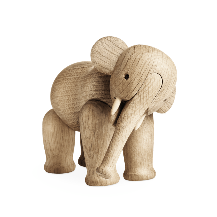 Kay Bojesen 39252 Elephant Wooden Figurine in Oak