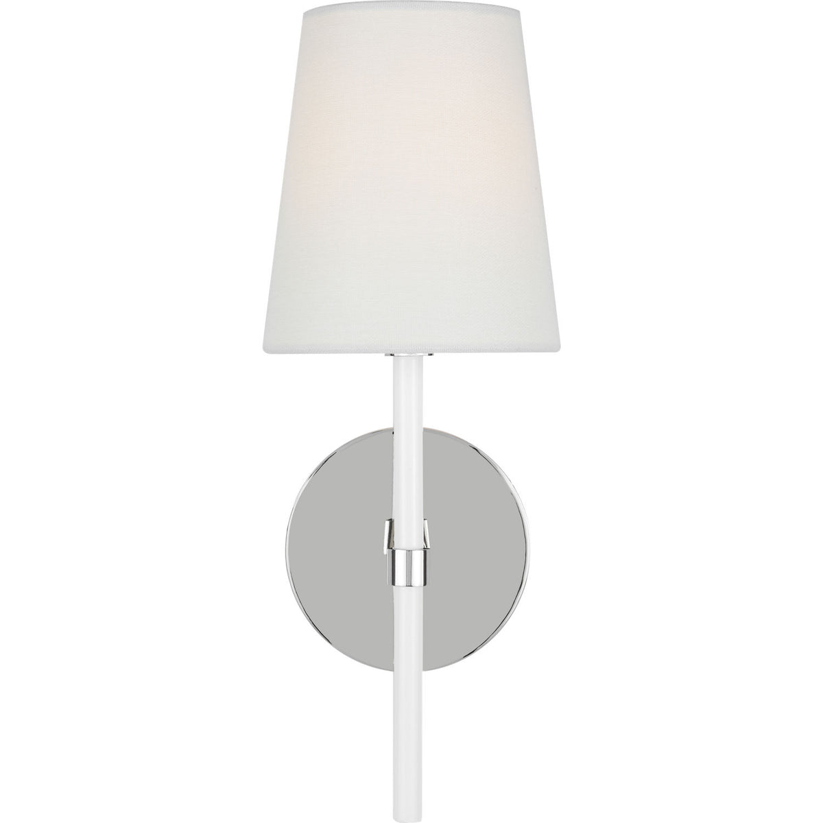 Visual Comfort Studio Collection KSW1081PNGW Monroe Small Sconce