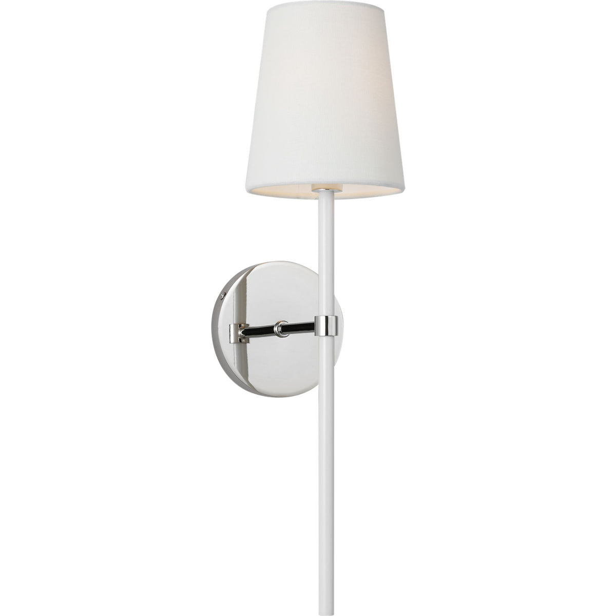 Visual Comfort Studio Collection KSW1091PNGW Monroe Tail Sconce