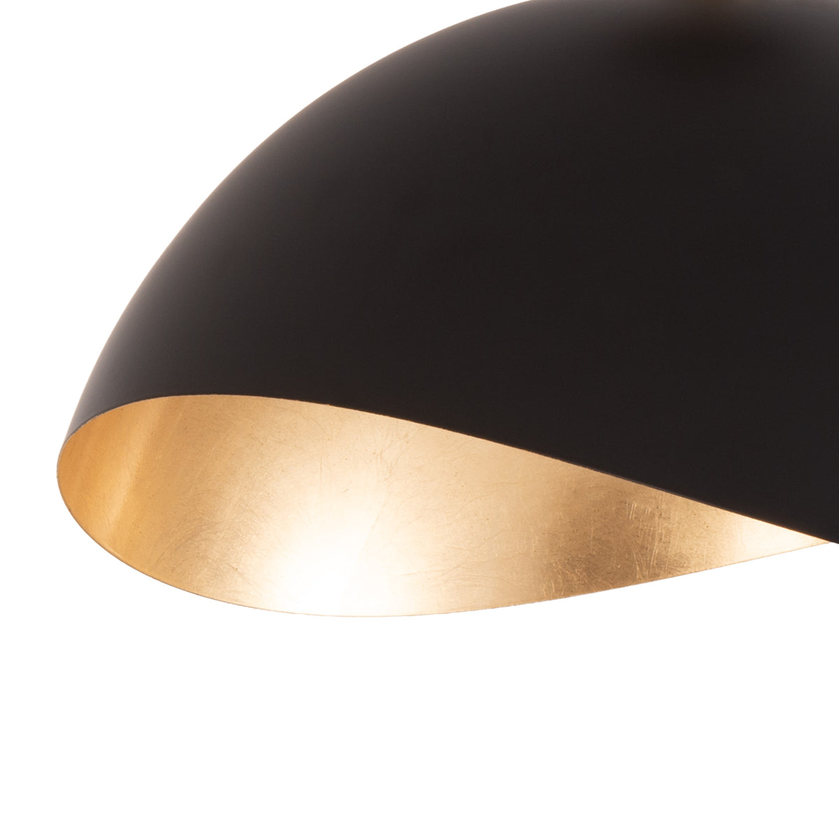 Nova of California 1044878MG Boomerang Luna Bella Table Lamp in Dark Walnut/Weathered Brass