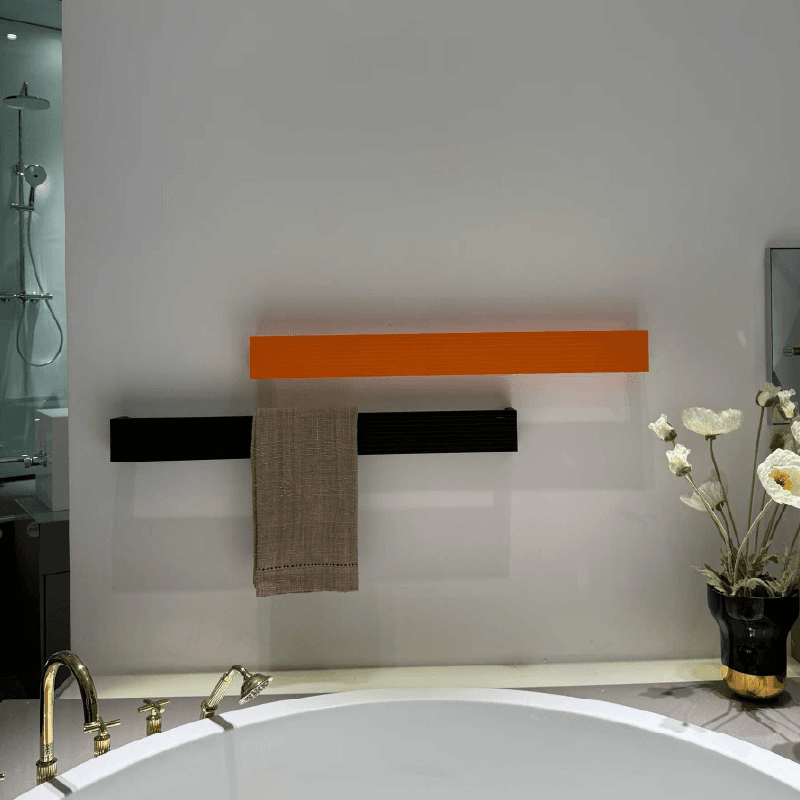 Sèche-serviettes P&Bhusri L32-M-PWH-H L32 en porcelaine blanche