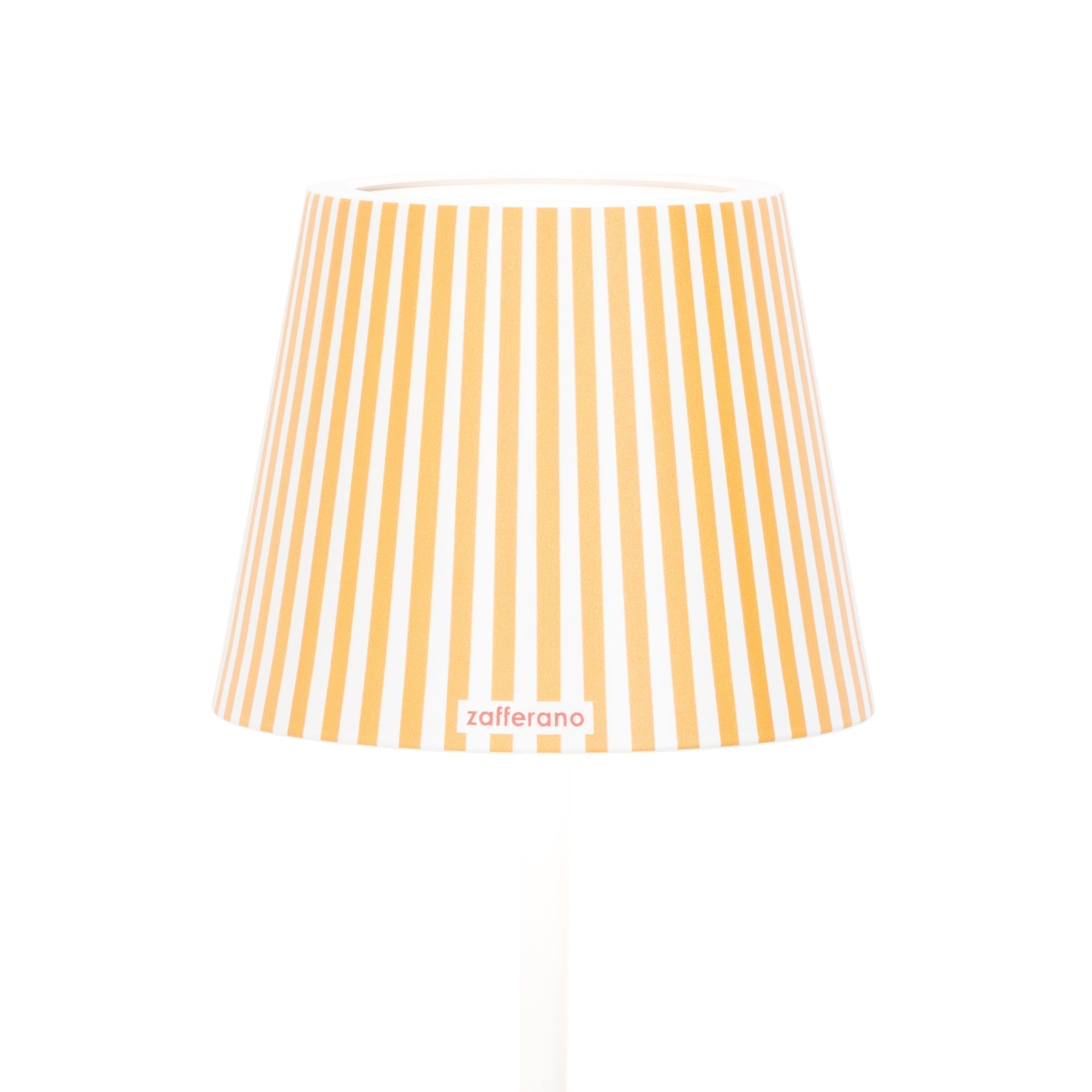 Abat-jour graphique Zafferano America LD035142 Poldina à rayures tournesol