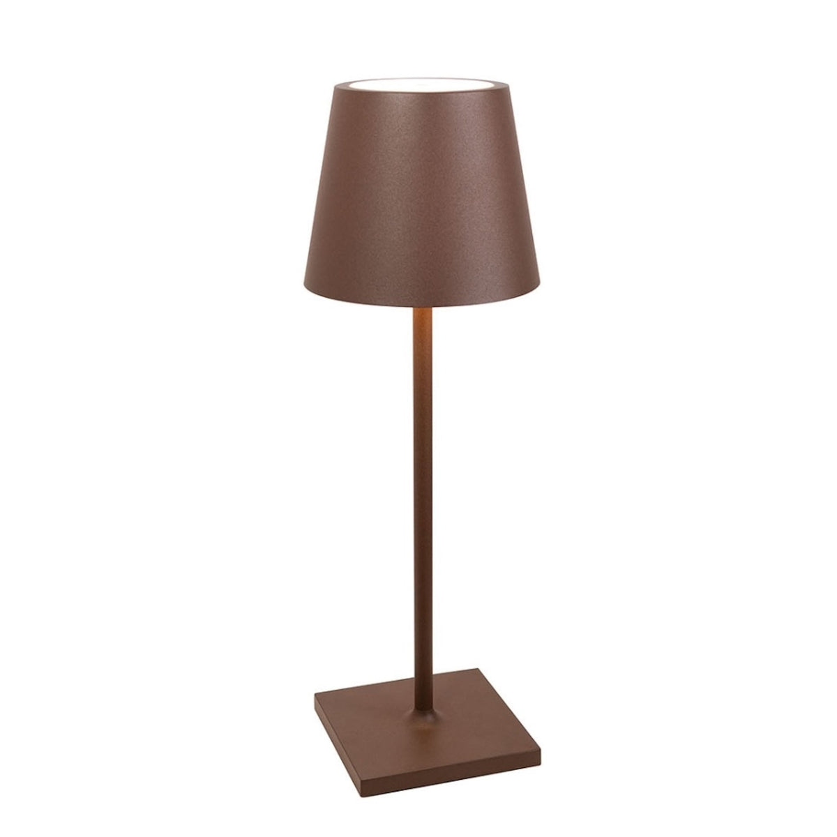 Zafferano America LD0395R4 Poldina Pro L Desk Lamp in Rust