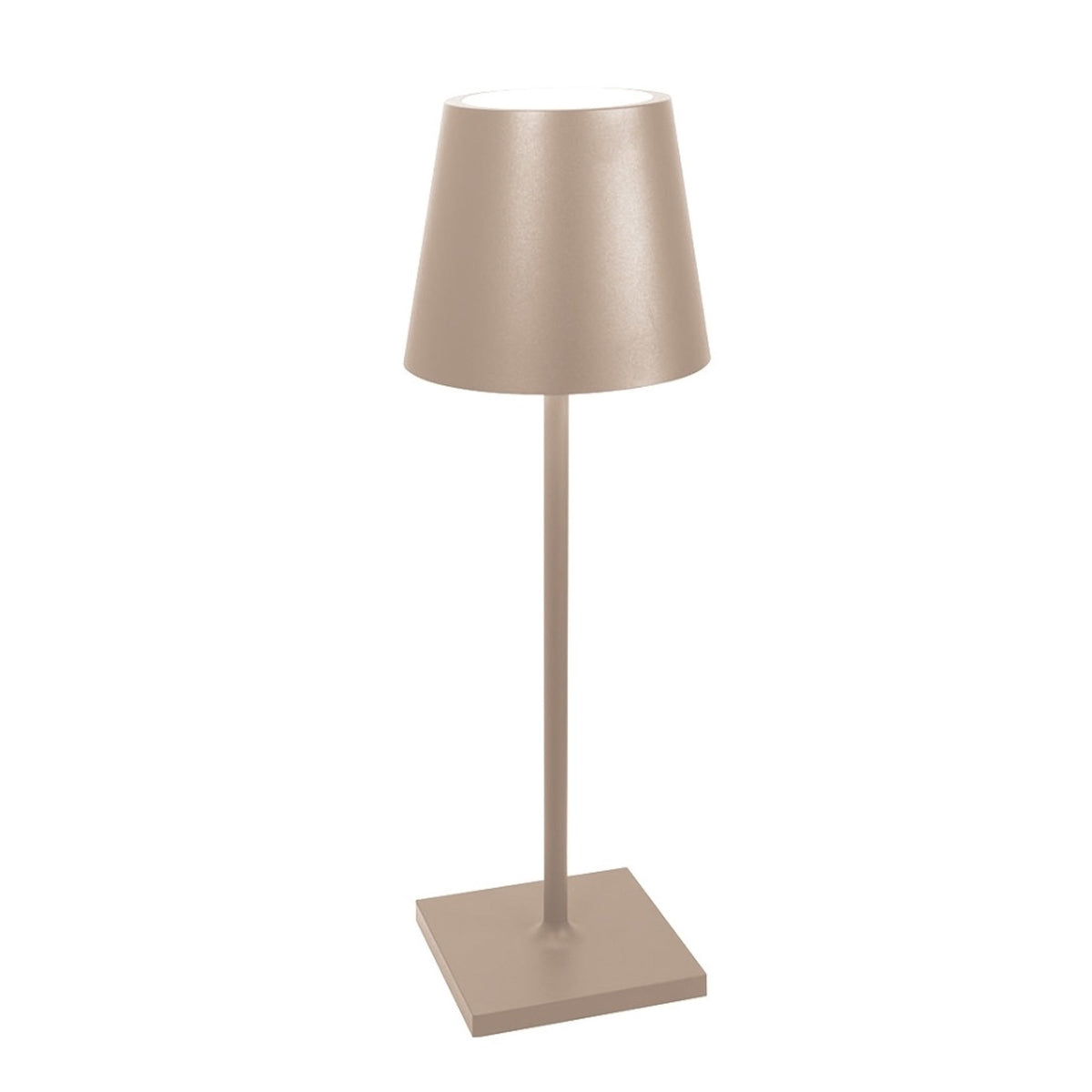 Zafferano America LD0395S4 Poldina Pro L Desk Lamp in Sand