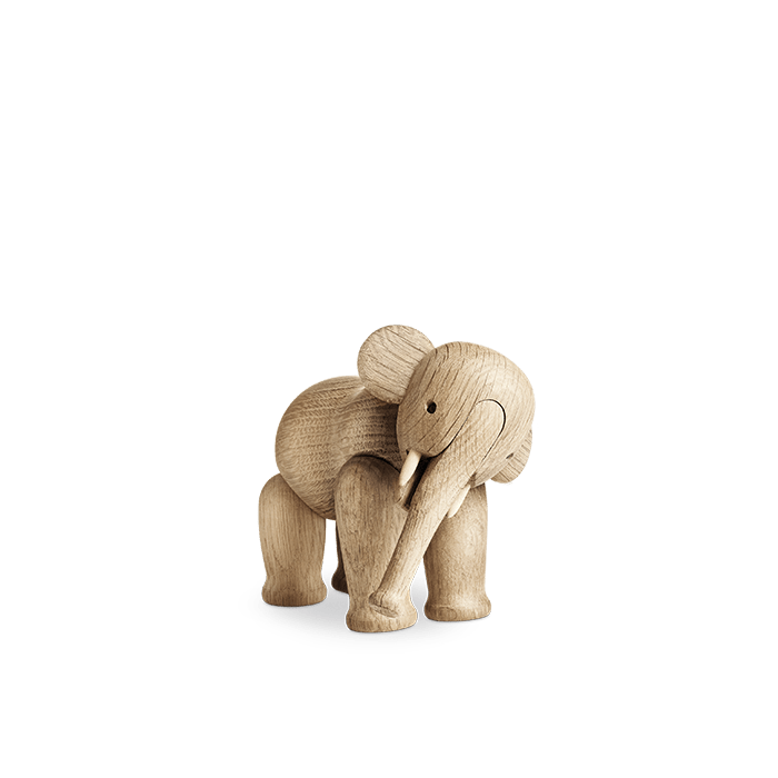 Kay Bojesen 39543 Elephant Wooden Figurine in Oak
