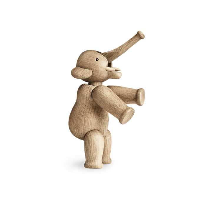 Kay Bojesen 39543 Elephant Wooden Figurine in Oak