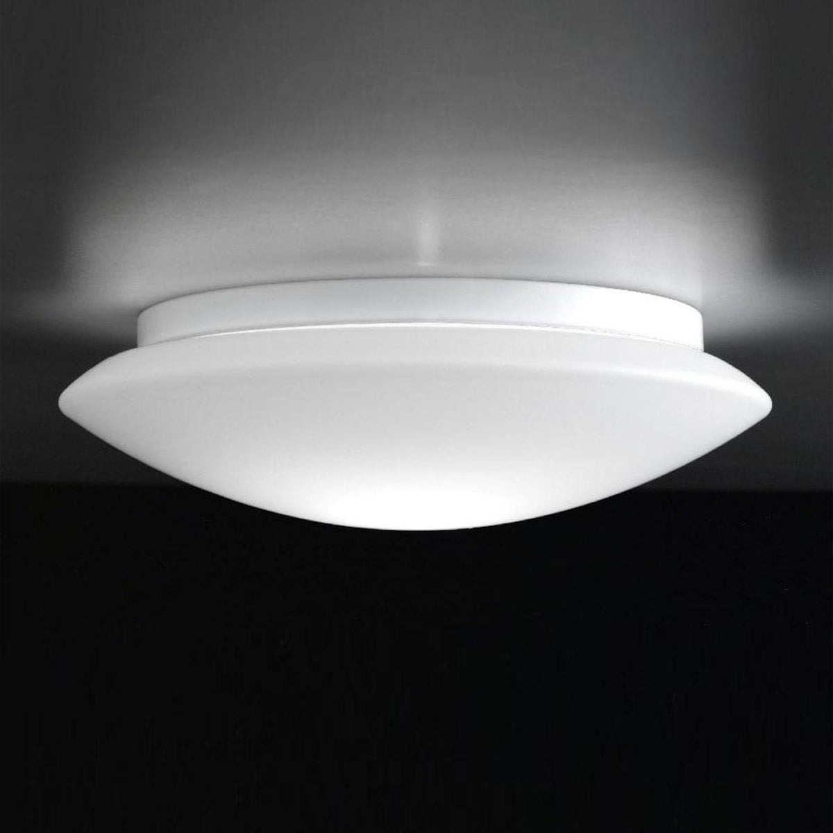 Zafferano America LL6110 Bis Bayonet Wall / Ceiling Light in Matte Opal