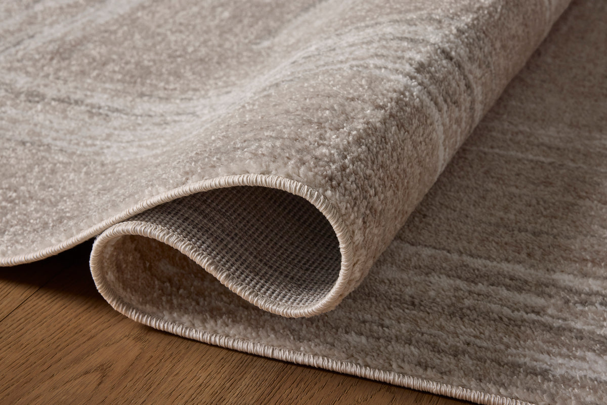 Loloi Rugs LUNELUN-01NASN Lune LUN-01 Natural / Stone Area Rug in Natural / Stone