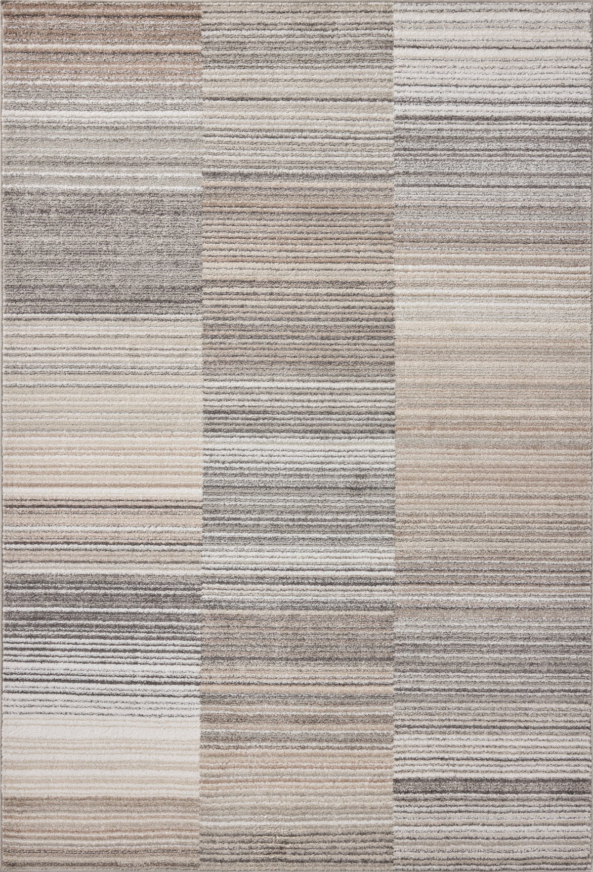Loloi Rugs LUNELUN-03GNNA Lune LUN-03 Granite / Natural Area Rug in Granite / Natural