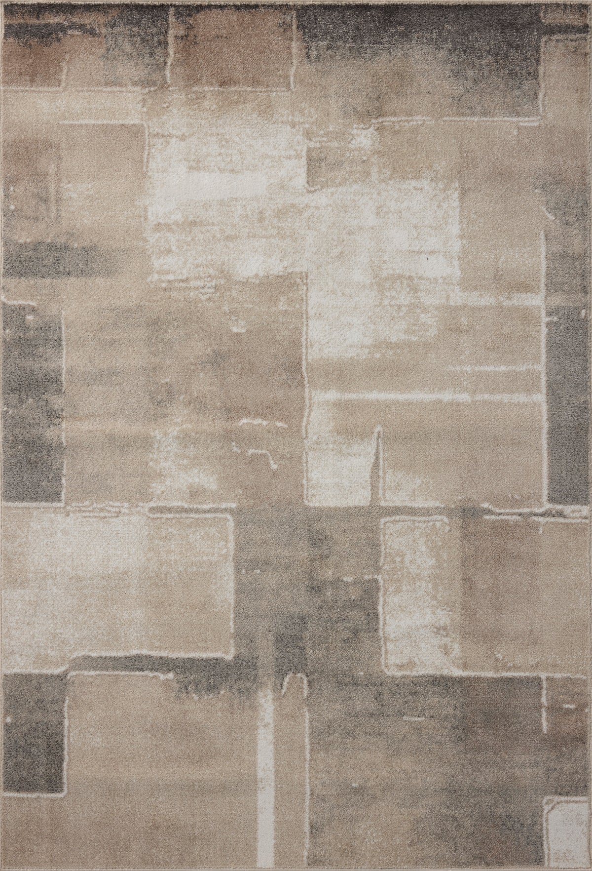 Tapis Loloi Rugs LUNELUN-07BESN Lune LUN-07 Beige / Pierre