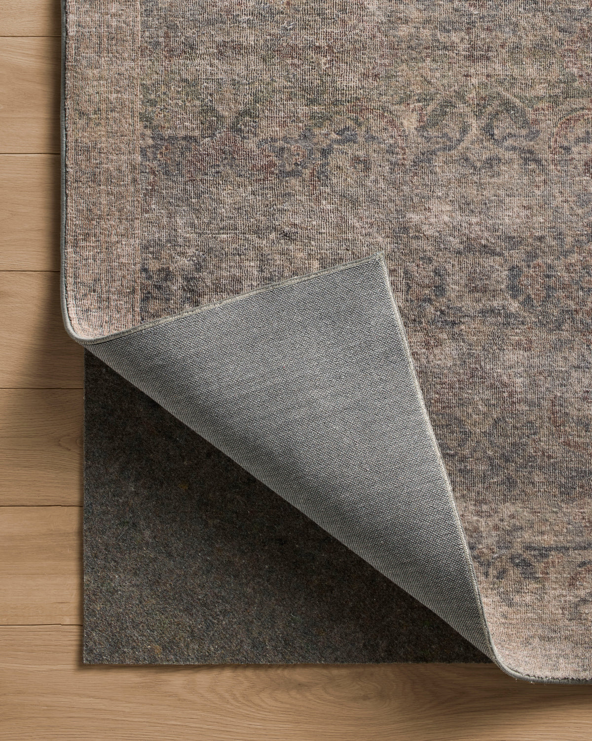 Loloi Rugs MARGMAT-07LJTA Margot MAT-07 Lagoon / Taupe Area Rug in Lagoon / Taupe