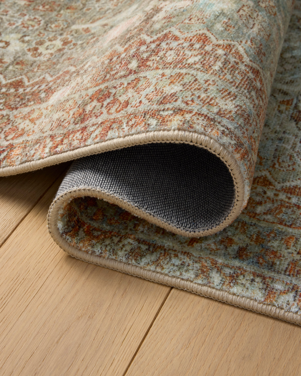 Loloi Rugs MARGMAT-09SGML Margot MAT-09 Sage / Multi Area Rug in Sage / Multi