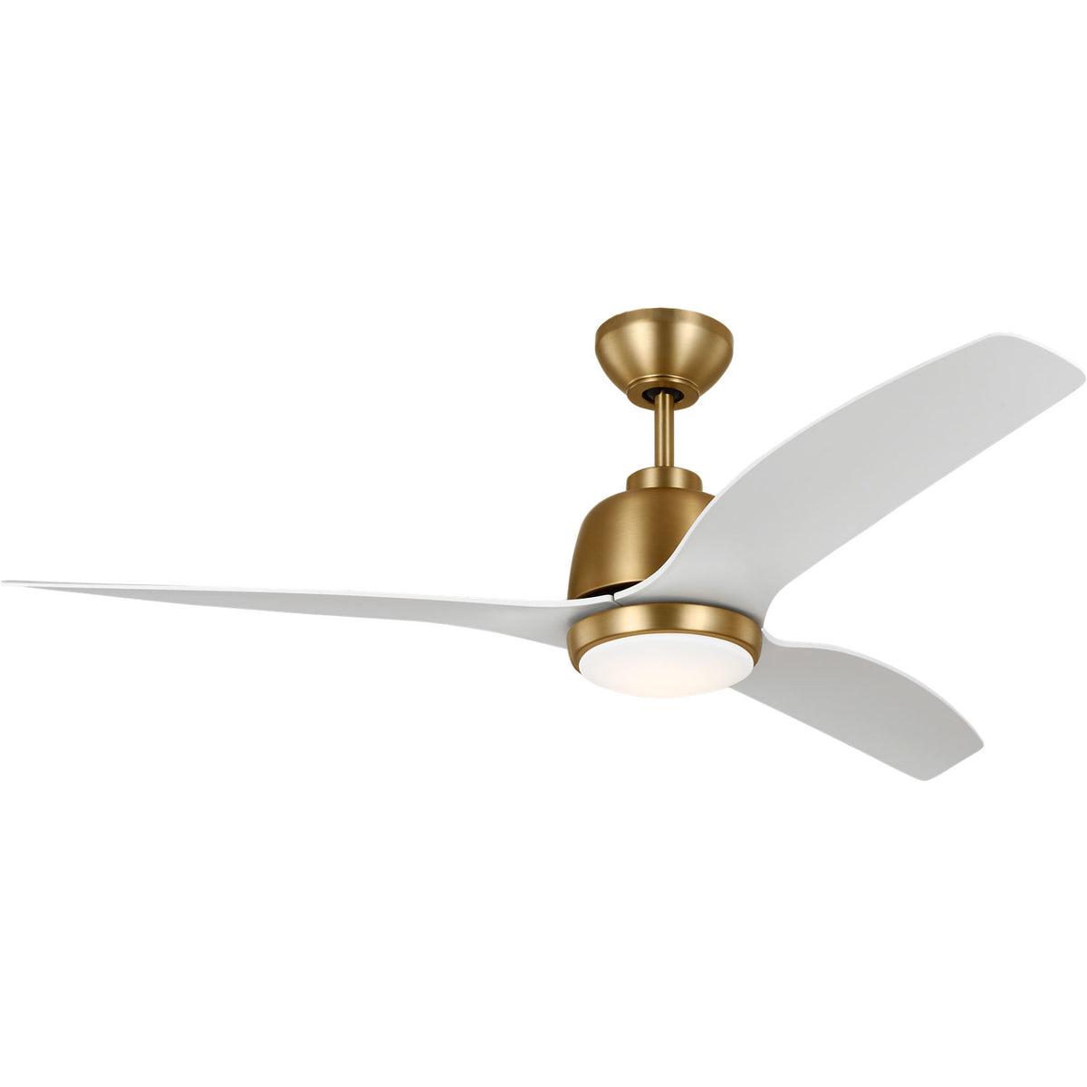 Confort visuel Ventilateur Collection 3AVLR54SBD Avila Plafonnier LED Ventilateur