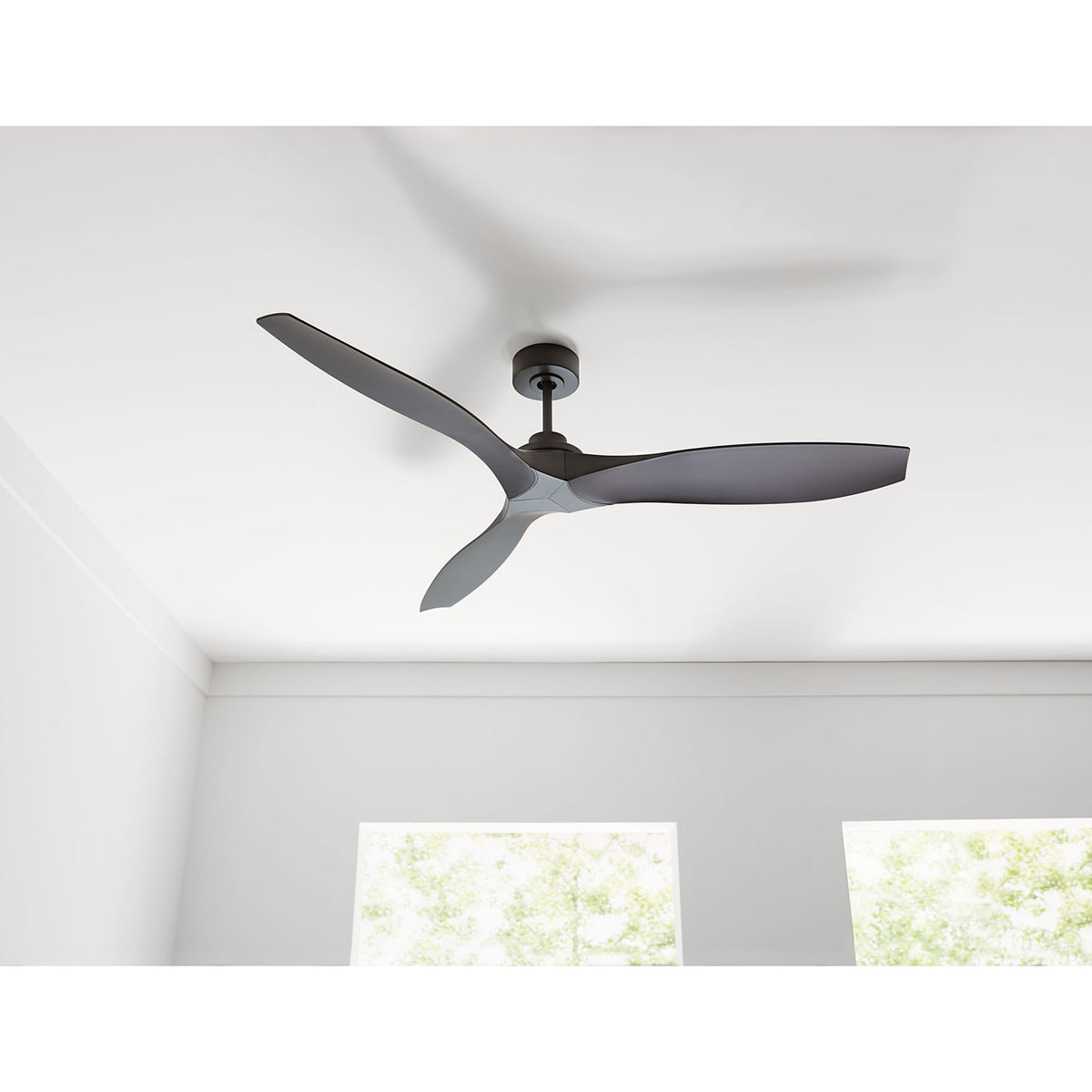 Visual Comfort Fan Collection 3CLNCSM60MBK Collins Coastal Smart Ceiling Fan