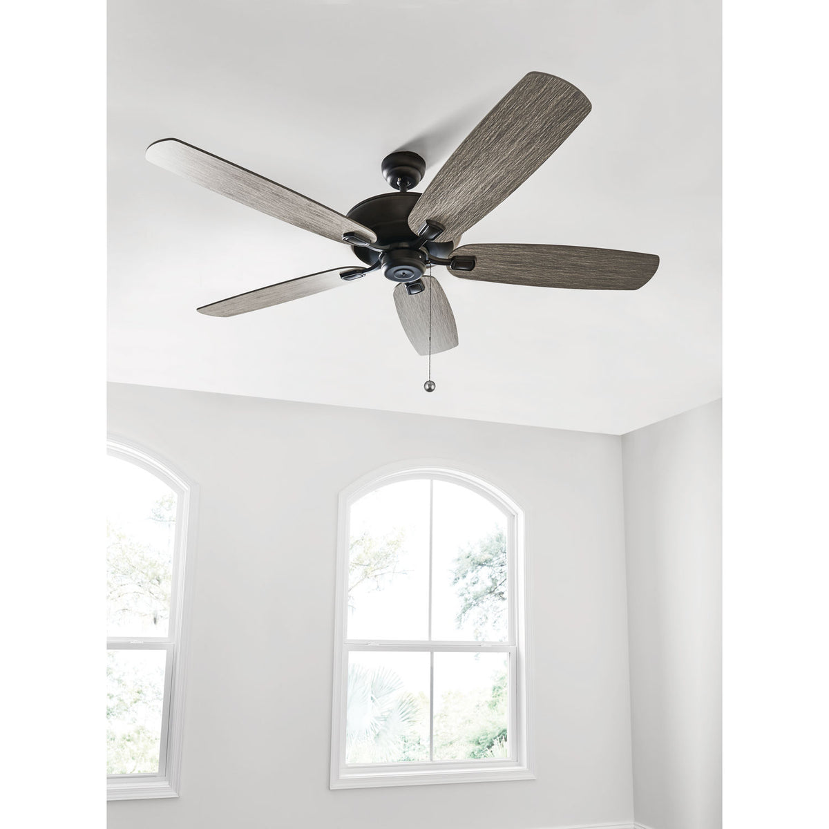Confort visuel Ventilateur Collection 5CSM60AGP Colony Plafond de 60 pouces Ventilateur