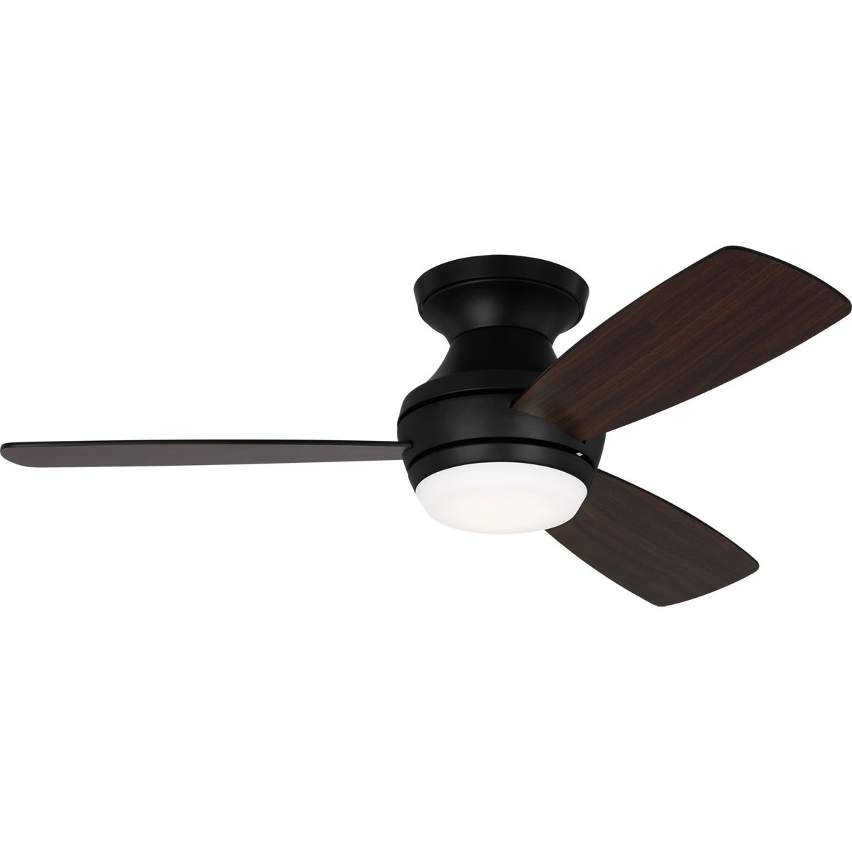 Visual Comfort Fan Collection 3IKR44MBKD Ikon Hugger LED Ceiling Fan