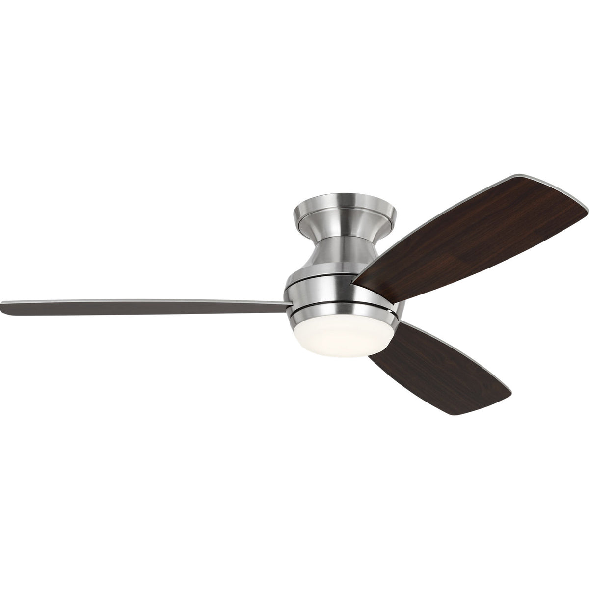 Confort visuel Ventilateur Collection 3IKR52BSD Ikon Plafonnier LED semi-encastré 52" Ventilateur