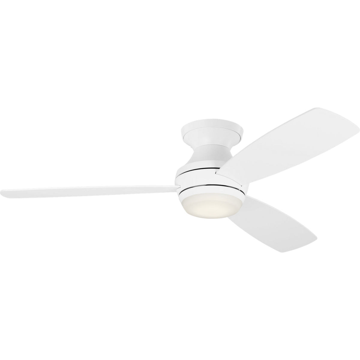 Confort visuel Ventilateur Collection 3IKR52RZWD Ikon Plafonnier semi-encastré LED 52" Ventilateur