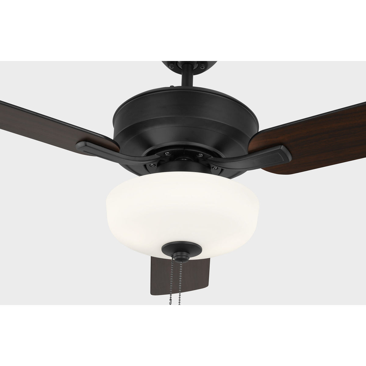 Confort visuel Ventilateur Collection 3LD48MBKD Plafond LED Linden Ventilateur