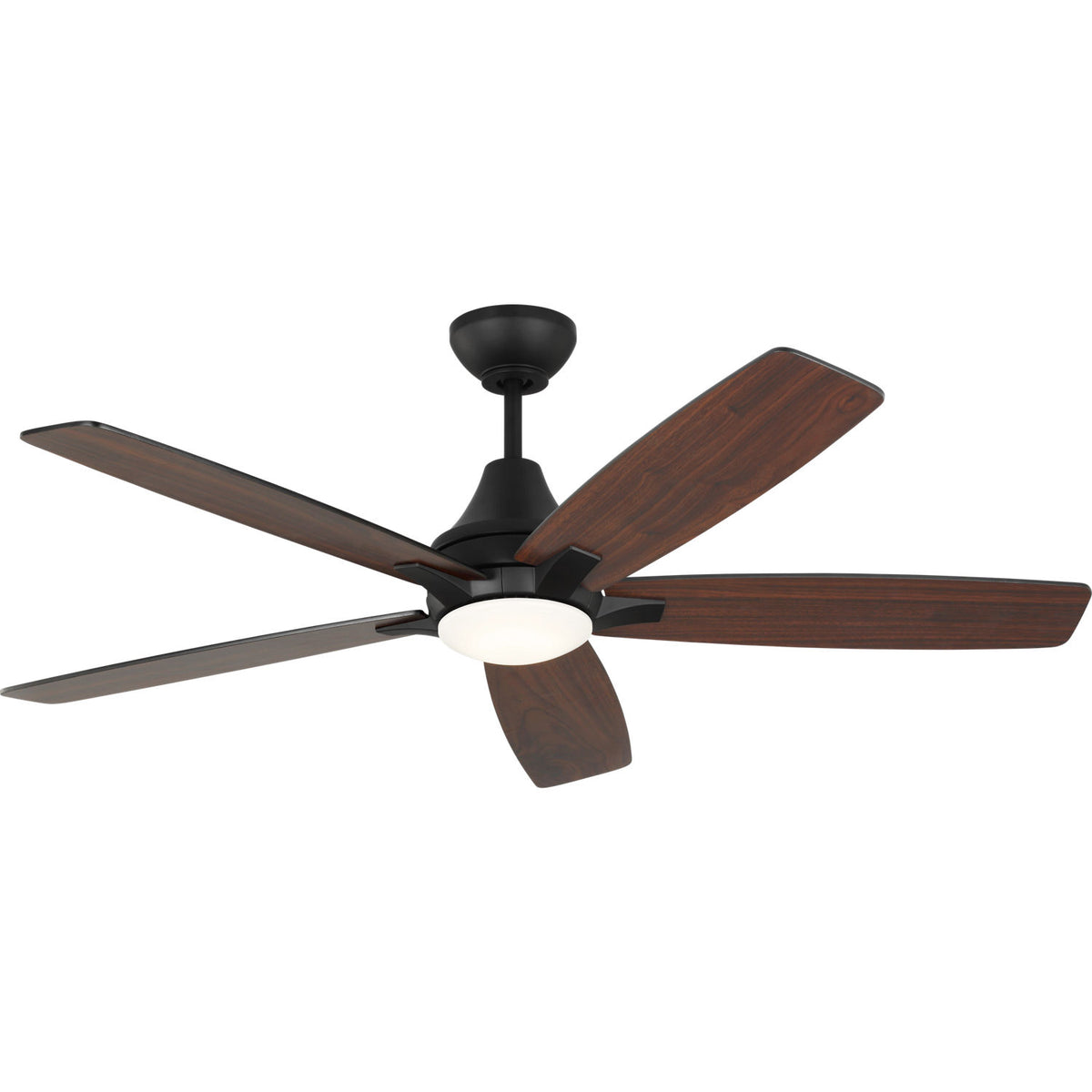 Confort visuel Ventilateur Collection 5LWDR52MBKD Lowden LED Ceiling Ventilateur