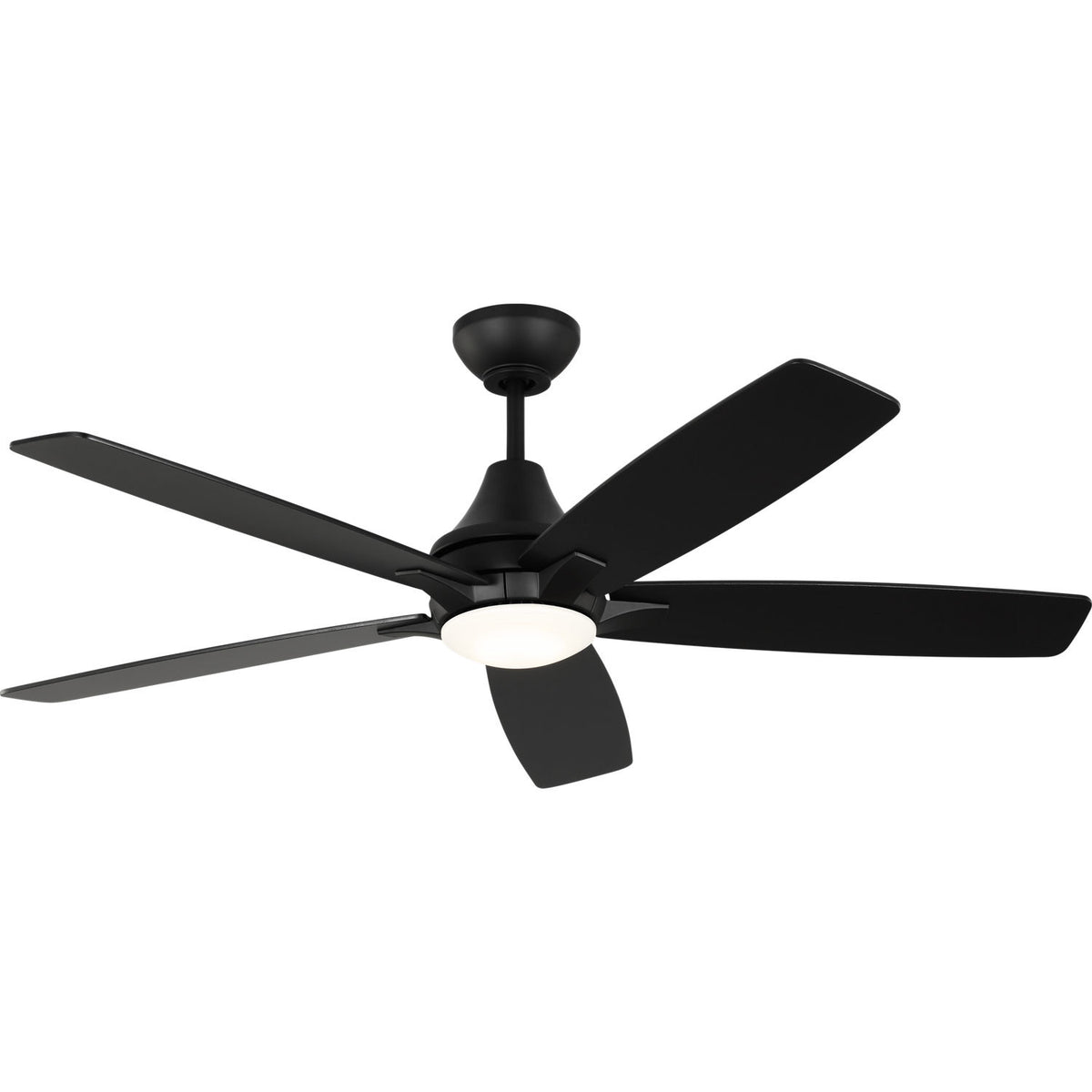 Confort visuel Ventilateur Collection 5LWDR52MBKD Lowden LED Ceiling Ventilateur