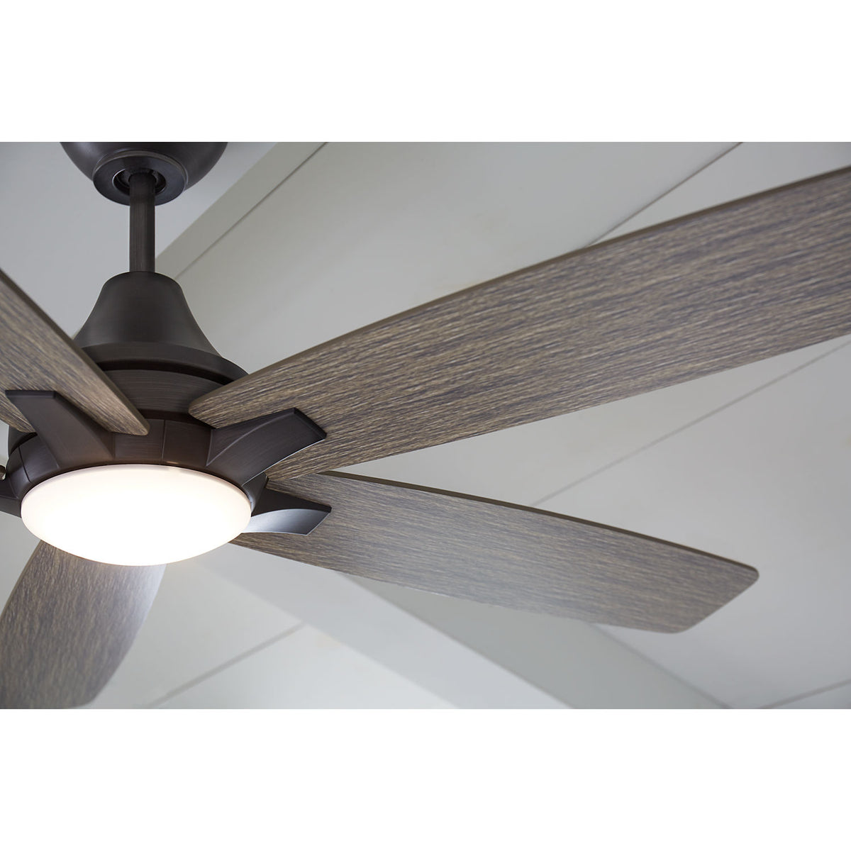 Visual Comfort Fan Collection 5LWDSM60AGPD Lowden Smart 60" LED Ceiling Fan